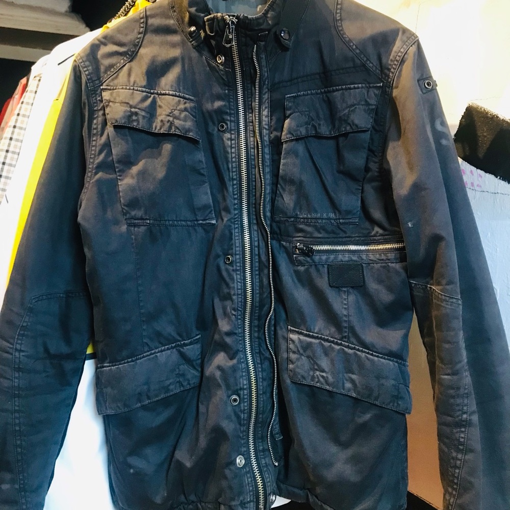 GSTAR RAW Cargo Line jacket Large